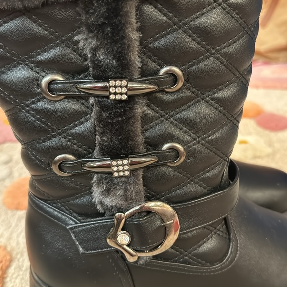 Fur trimmed Warm zipper winter boots 40 - Picture 3 of 9